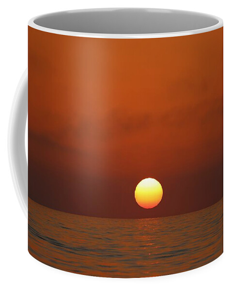 Sunset Coffee Mug featuring the photograph Sunset 5 by Mingming Jiang