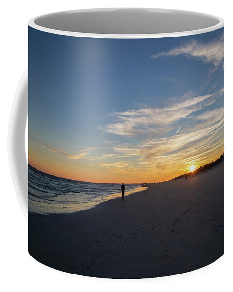Hilton Head Island Coffee Mug featuring the photograph Sunset at Hilton Head Island 2 by Cindy Robinson