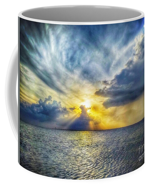 Sunset Coffee Mug featuring the photograph Sunset Beauty by Claudia Zahnd-Prezioso