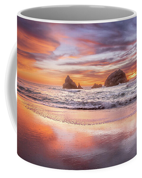Beautiful Coffee Mug featuring the photograph Sunset Bliss by Gary Geddes