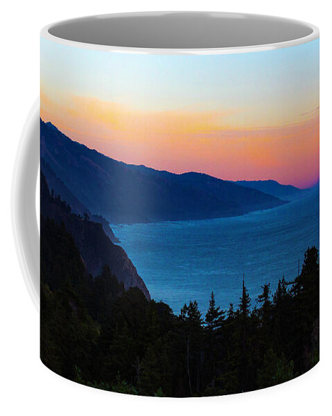 California Coffee Mug featuring the photograph Sunset Coast by Rochelle Berman