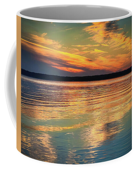 Sunset Coffee Mug featuring the photograph Sunset Glory by Pam Rendall