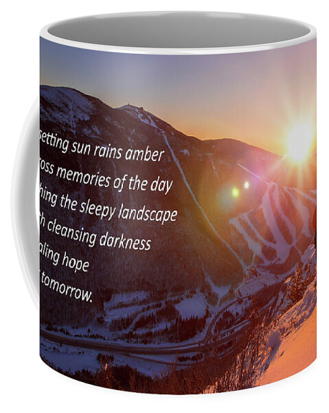 Sunset Coffee Mug featuring the photograph Sunset Hope by White Mountain Images