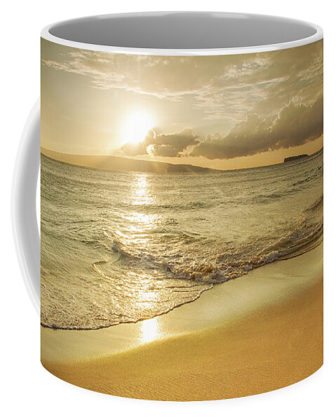 Maui Beach Sunset Coffee Mug featuring the photograph Sunset in Maui by Kunal Mehra