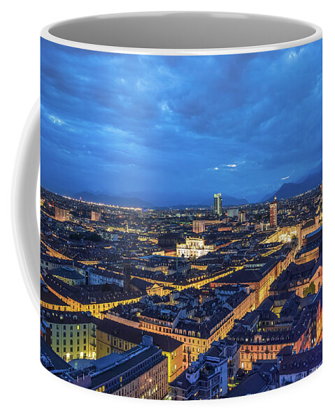  Coffee Mug featuring the photograph Sunset on Turino by Robert Miller