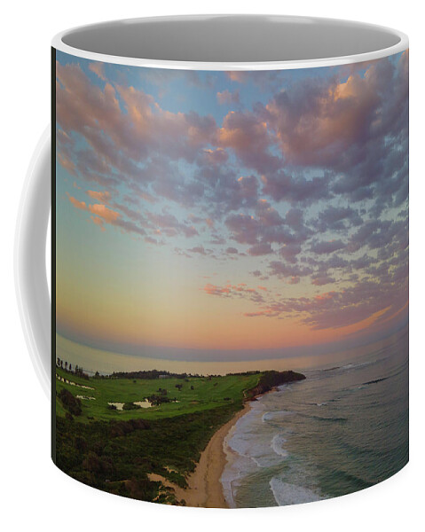 Long Reef Coffee Mug featuring the photograph Sunset over Long Reef by Andre Petrov