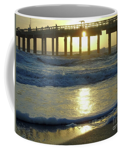 St Augustine Coffee Mug featuring the photograph Super Sunrise Reflections by D Hackett