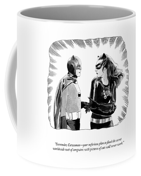 Surrender Catwoman Coffee Mug