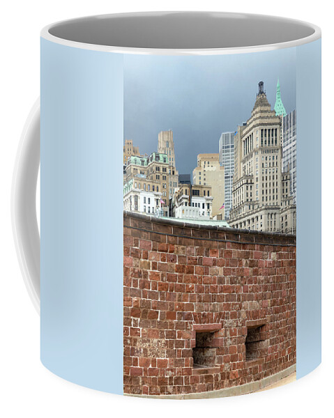 Brick Coffee Mug featuring the photograph Surrounding the City by Cate Franklyn