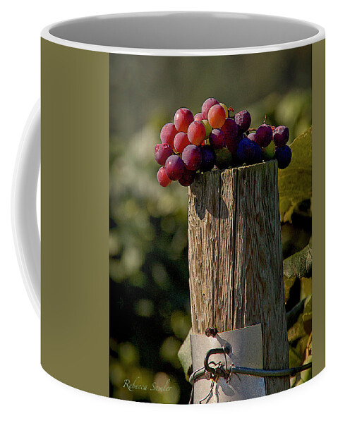 Grapes Coffee Mug featuring the photograph Table for One by Rebecca Samler
