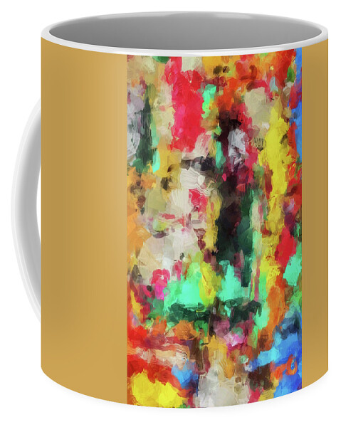  Coffee Mug featuring the photograph Tag Abstract by Al Harden