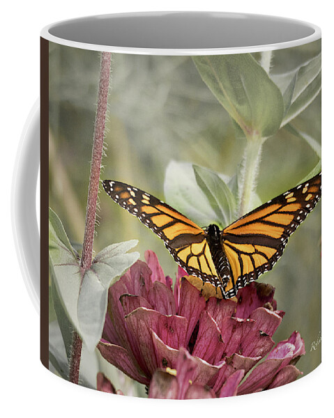 Monarch Coffee Mug featuring the photograph Taking Flight by Rebecca Samler