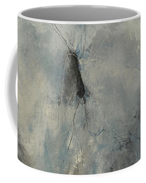 Abstract Coffee Mug featuring the painting Tangled by Jai Johnson