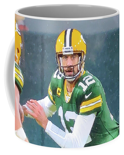 Quarterback Coffee Mug featuring the photograph Target Acquisition by Billy Knight