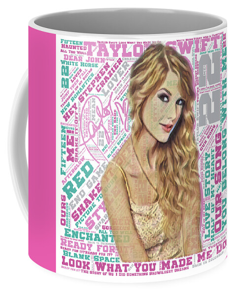 Taylor Swift Coffee Mug Taylor Swift Accent Mug Taylors Version