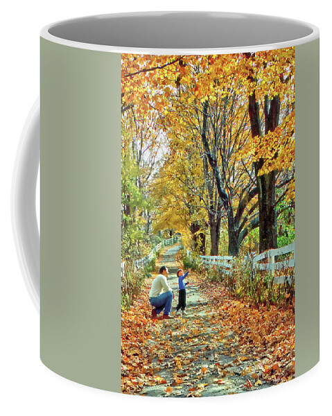 Father Coffee Mug featuring the photograph Teachable Moments by Randall Dill