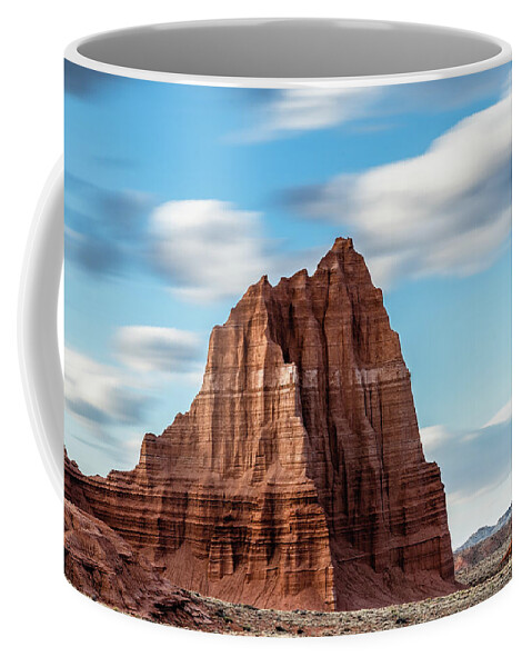 Utah Coffee Mug featuring the photograph Temple of the Moon by Mati Krimerman