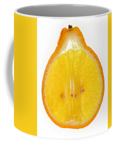 Close-up Coffee Mug featuring the photograph Temple Orange 1 by Norman Reid