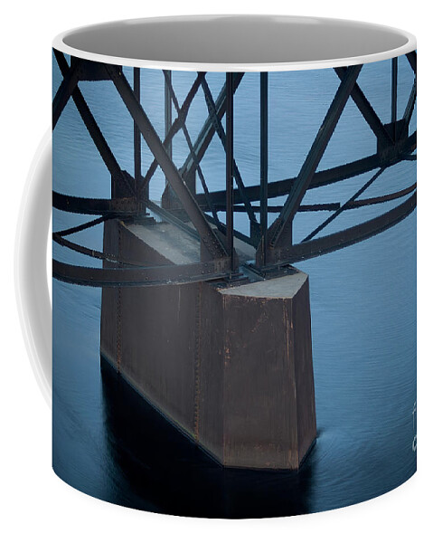 Bridge Coffee Mug featuring the photograph Tension Compression and Calm by RicharD Murphy