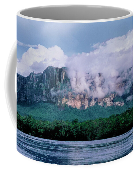 Dave Welling Coffee Mug featuring the photograph Tepui From Carro River Caniama National Park Venezuela by Dave Welling