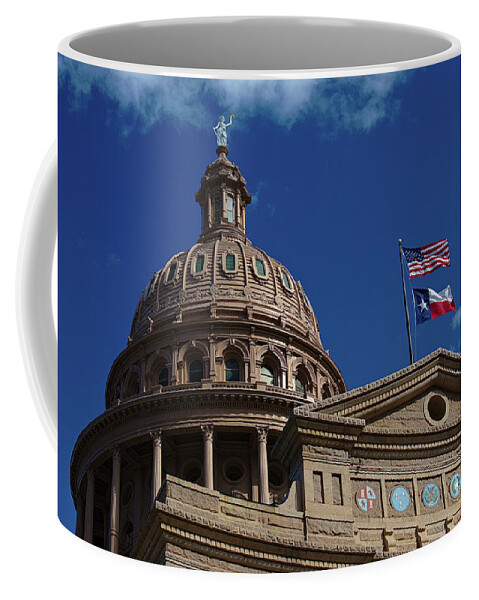 19th Century Style Coffee Mug featuring the photograph Texas Capitol Building by Sean Hannon
