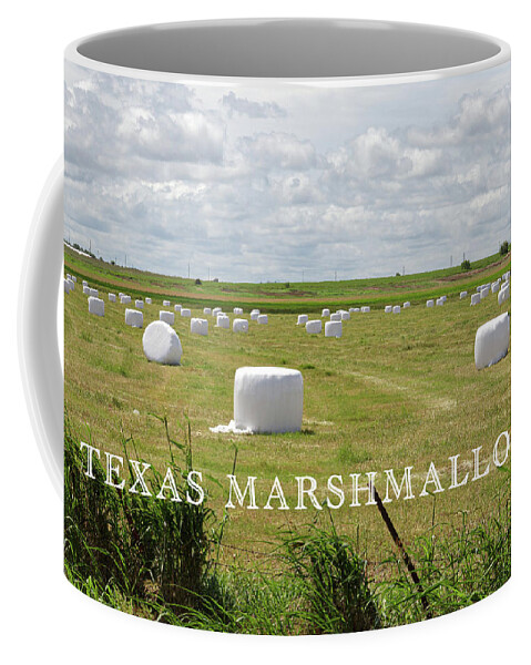 Harvest Coffee Mug featuring the photograph Texas Marshmallows by Steve Templeton