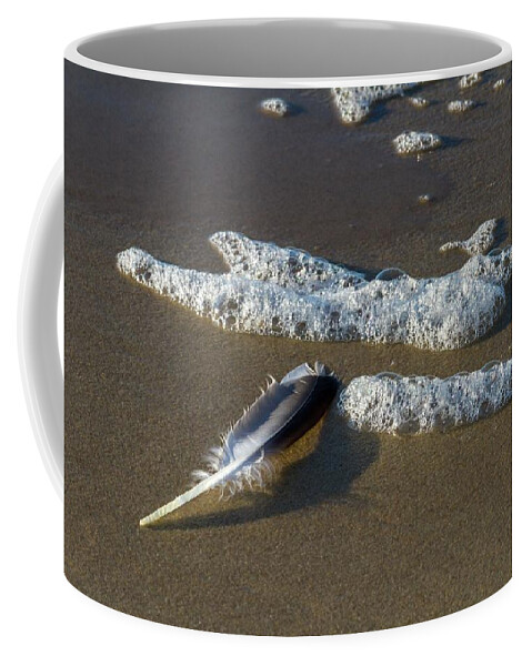 Beach Coffee Mug featuring the photograph Textures by Liza Eckardt