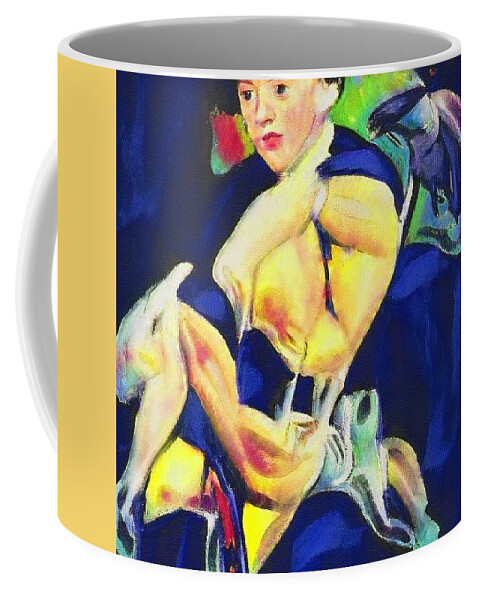  Coffee Mug featuring the painting That was then, This is now 22 by Kasey Jones