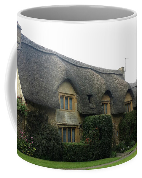 Thatched Cottage Image Coffee Mug featuring the photograph Thatched Cottage by Roxy Rich