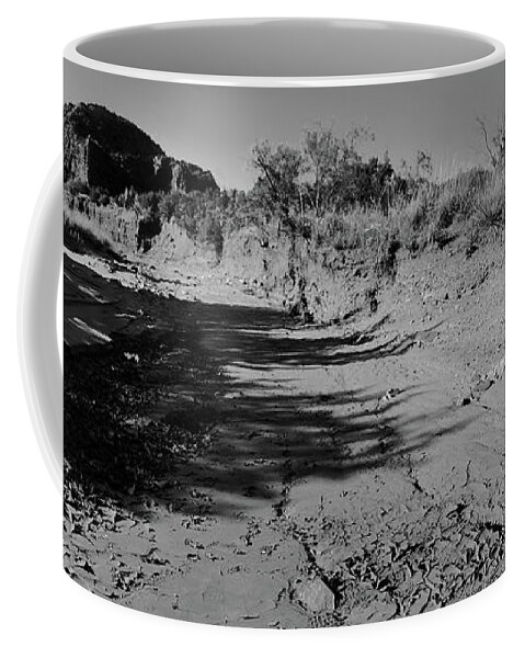 Richard Porter Coffee Mug featuring the photograph The Absence of Water - Caprock Canyons State Park, Texas by Richard Porter