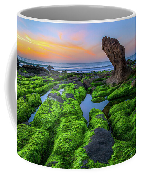 Awesome Coffee Mug featuring the photograph The ancient rock by Khanh Bui Phu
