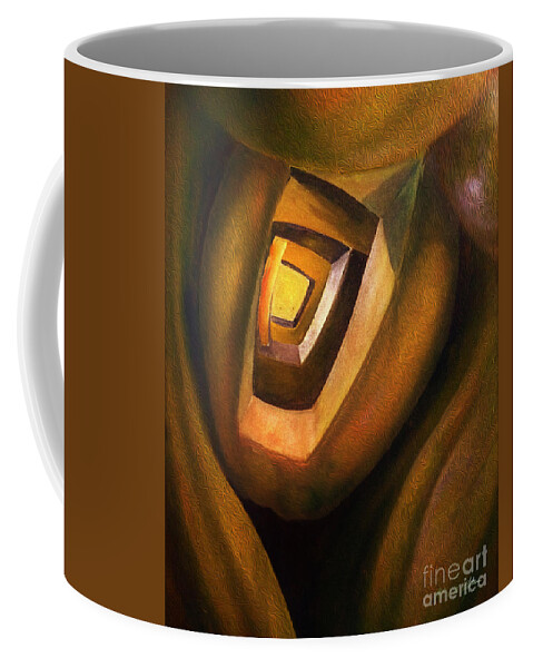 Apple Coffee Mug featuring the digital art The Apple 1 by Aldane Wynter
