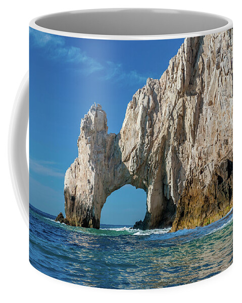 Los Cabos Coffee Mug featuring the photograph The Arch Cabo San Lucas by Sebastian Musial