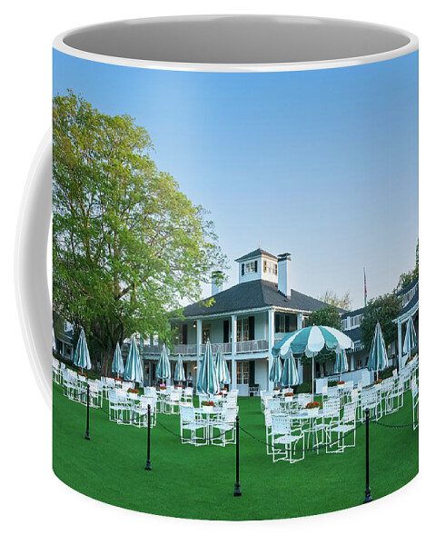 Golf Coffee Mug featuring the photograph The Augusta National-1 by John Kirkland