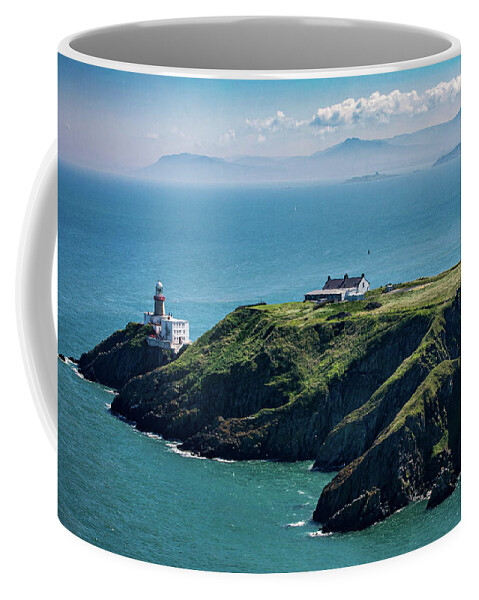Baily Coffee Mug featuring the photograph The Baily Lighthouse - Howth, Dublin by John Soffe