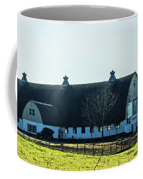 Barn Coffee Mug featuring the photograph The Barn by Roberta Byram