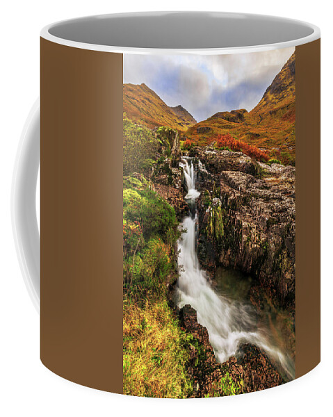 Autumn Coffee Mug featuring the photograph The Bend by Chad Dutson