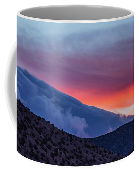 Landscape Coffee Mug featuring the photograph The Blue Wave by Seth Betterly