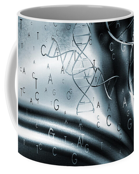 Design Coffee Mug featuring the digital art The Book of Life by Bruce Rolff
