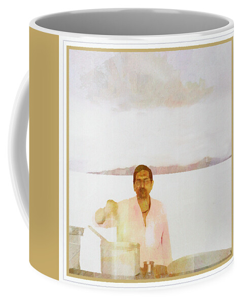 Photography Coffee Mug featuring the photograph The Chai Vendor by Craig Boehman
