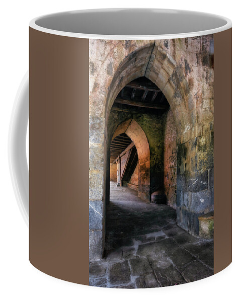 Church Coffee Mug featuring the photograph The church fortress by Micah Offman