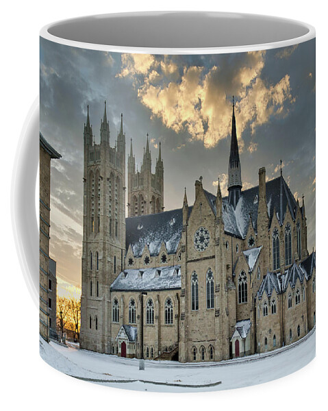 Basilica Of Our Lady Immaculate Coffee Mug featuring the photograph The church of our lady by Nick Mares