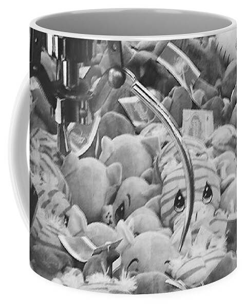 Claw Machine Coffee Mug featuring the photograph The Claw by Onedayoneimage Photography