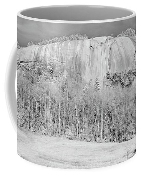 North Carolina Coffee Mug featuring the photograph The Climb bw by Dan Carmichael