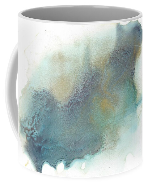 Blue Coffee Mug featuring the painting The Climb by Katy Bishop