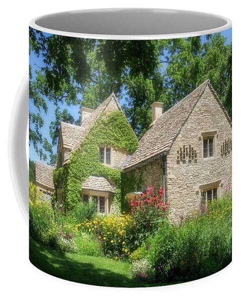 Greenfield Village Coffee Mug featuring the photograph The Cotswold Cottage by Robert Carter