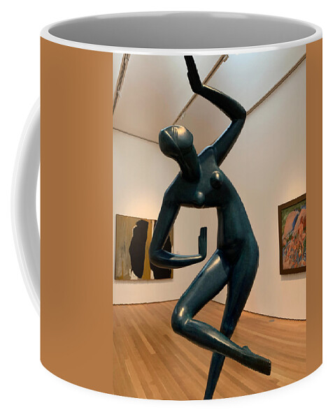 Sculpture Coffee Mug featuring the photograph The Dancer by Lee Darnell
