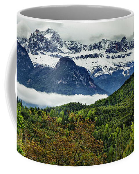 Gary-johnson Coffee Mug featuring the photograph The Dolomites by Gary Johnson