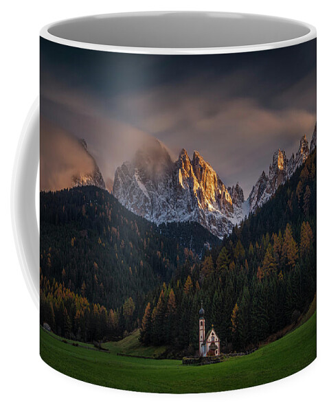 The Dolomites Coffee Mug featuring the photograph The Dolomites by Piotr Skrzypiec
