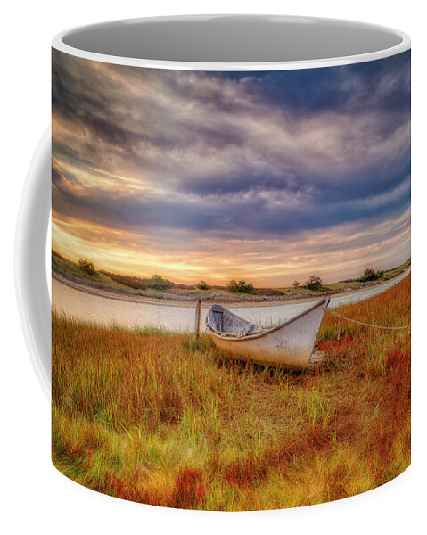 Dory Coffee Mug featuring the photograph The Dory by Penny Polakoff